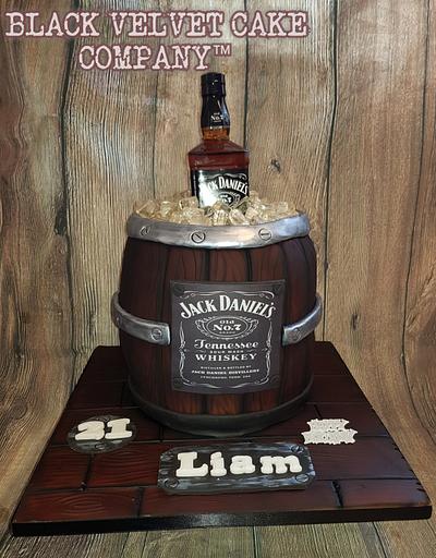 Jack Daniels cake  - Cake by Blackvelvetlee