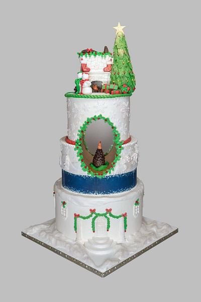 Christmas cake - Cake by Ladybug0805