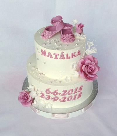Christening cake - Cake by jitapa