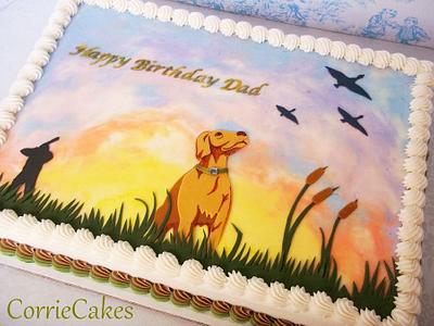 Duck Hunting - Cake by Corrie