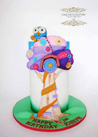 Giggle and Hoot Treehouse Cake - Cake by Leah Jeffery- Cake Me To Your Party