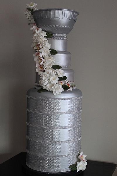 Life-Sized Stanley Cup Wedding Cake - Cake by Sùcré Designer Cakes