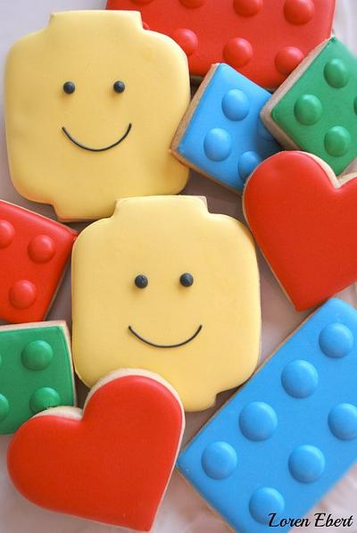 Lego Love! - Cake by Loren Ebert