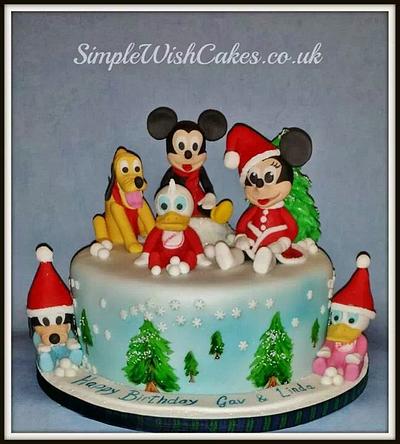 Minnie, Mickey and Friends  - Cake by Stef and Carla (Simple Wish Cakes)