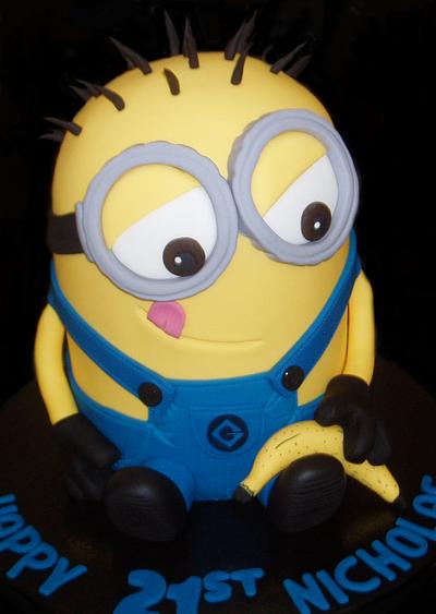 3D Minion Birthday Cakes - Cake by Nada