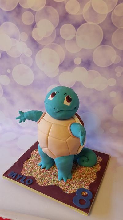Squirtle - Cake by Cacalicious