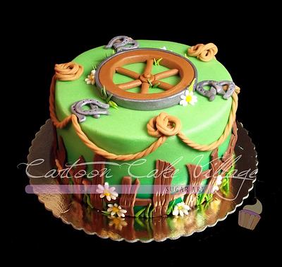 Country cake - Cake by Eliana Cardone - Cartoon Cake Village