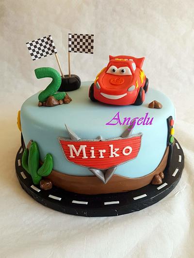 Cars cake - Cake by Angelu