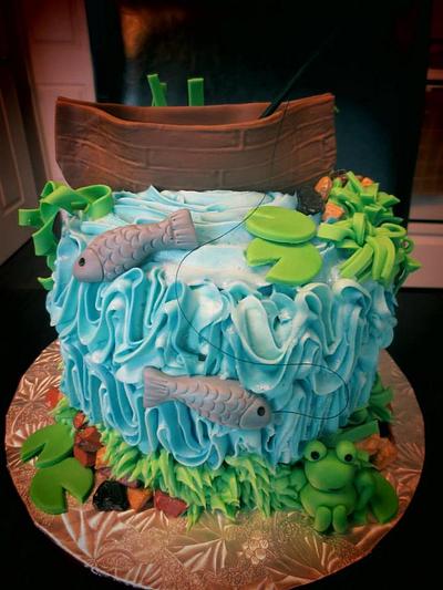 Fishing Cake - Cake by The Cakery 
