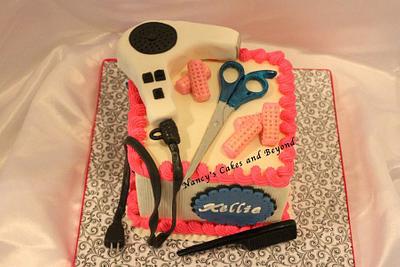 Beautician Cake - Cake by Nancy's Cakes and Beyond