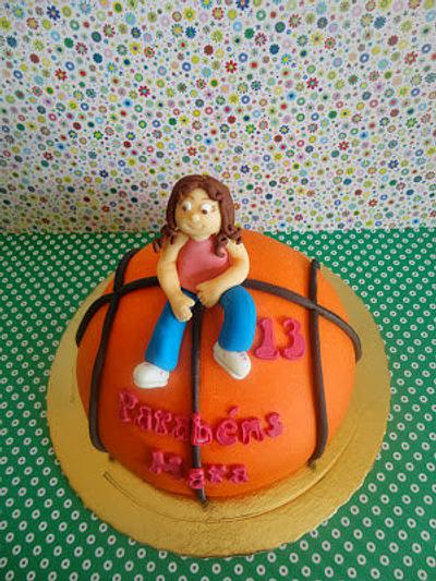 Basketball cake - Cake by ItaBolosDecorados