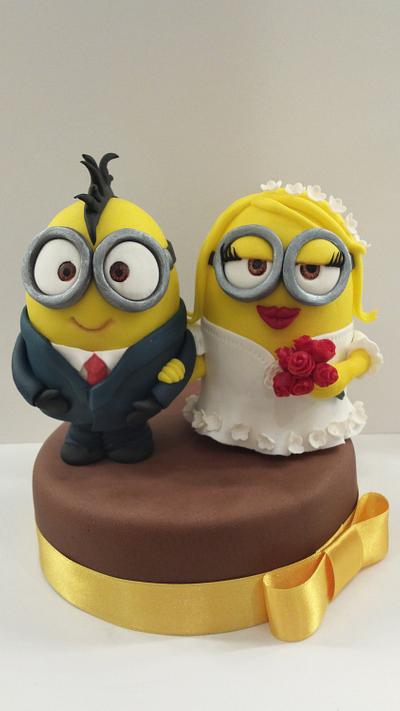 Minion Wedding - Cake by ZuckerPuppe