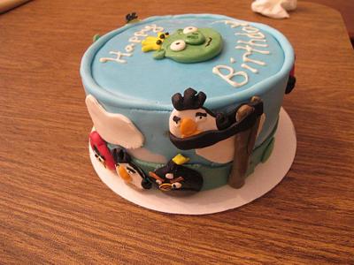 Angry Birds - Cake by Lauren