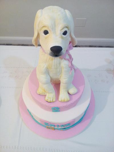 dog cake - Cake by Mariana Frascella