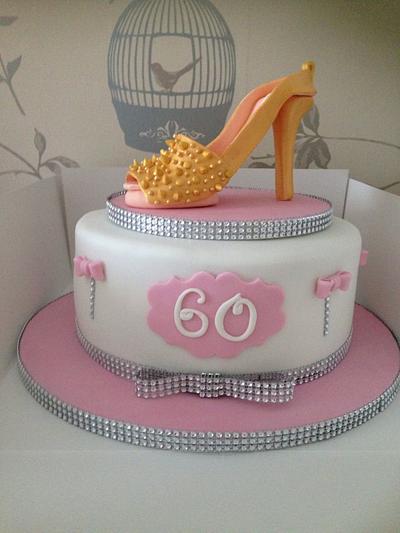 Mums shoe cake - Cake by Debi at Daisy's Delights