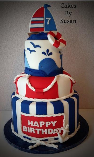 Nautical cake - Cake by Skmaestas