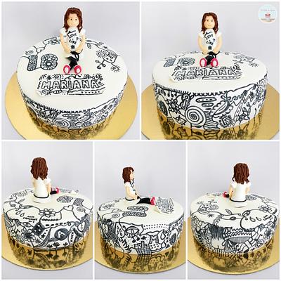 Pop Art Cake - Cake by Ana Crachat Cake Designer 