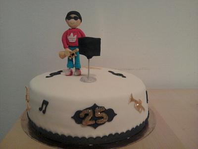 pastel músico - Cake by maria jose garcia herrera