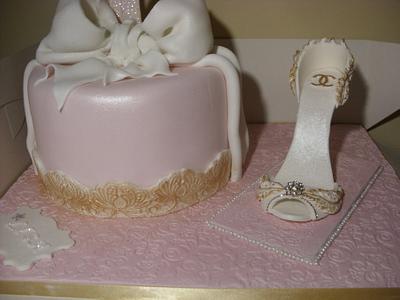 Shoe Cake x - Cake by cupcake67