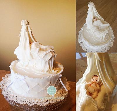 New Born Baby Cake!!! - Cake by ChloeSugarStudio