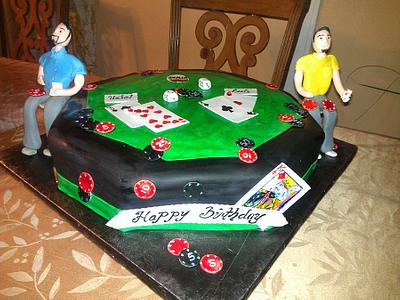 Poker Time - Cake by Rosey Mares