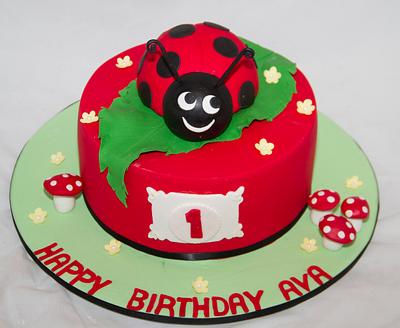 Lady Beetle Cake - Cake by Koulas Cake Creations