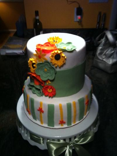 Fall/Thanksgiving cake - Cake by Jennifer