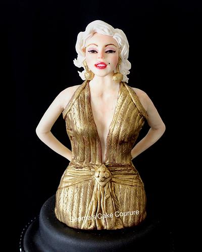 Marilyn - Gone too soon - A Cake Collective Collaboration  - Cake by Seema Tyagi