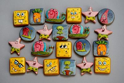 Spongebob cookies - Cake by Dragana