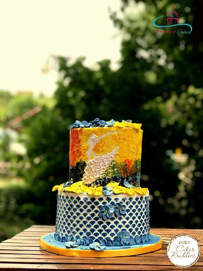 Caker Buddies Collaboration - Under the Sun - Cake by SeasonsofCakes