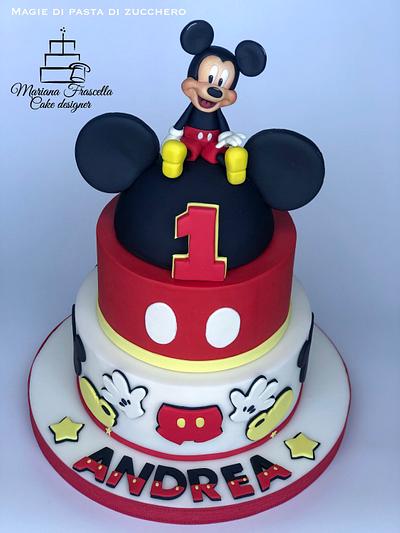 Mickey mouse - Cake by Mariana Frascella