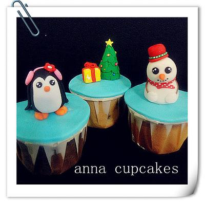 xmas cupcakes - Cake by annacupcakes