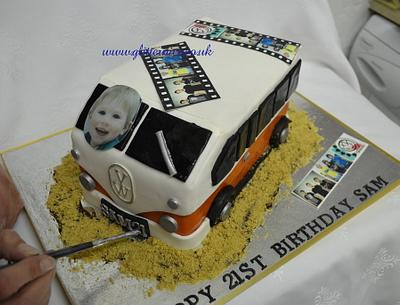 Blink 182 Camper Van - Cake by Alli Dockree