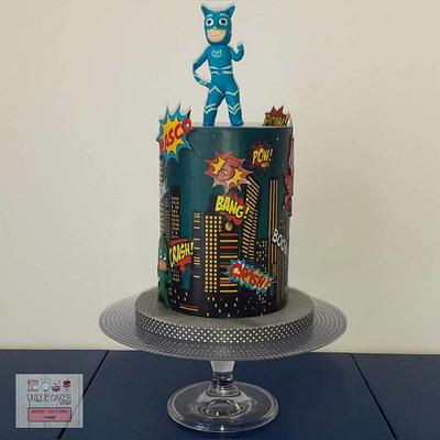 Anniversary Cake - PJ Masks Cake - Cake by Unique Cake's Boutique