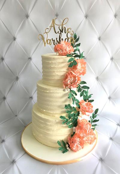 Peach Perfect - Cake by Joonie Tan
