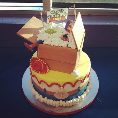 Toy story cake for Jade's 8th bday! - Cake by Teresa Relogio Mota