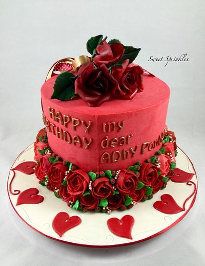 Be my Valentine  - Cake by Deepa Pathmanathan