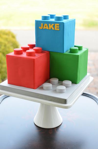 Lego Cake - Cake by Elisabeth Palatiello