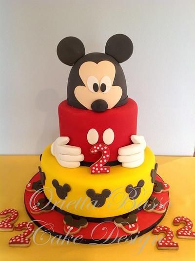 Mickey Mouse - Cake by Orietta Basso