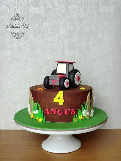 Tractor cake - Cake by Aurelia's Cake