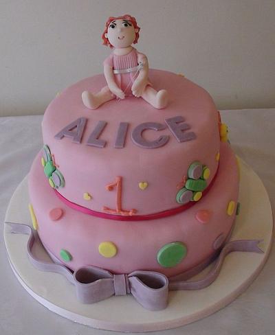 Girls Birthday Cake - Cake by jaimiec