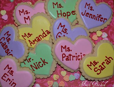Sweet heart cookies - Cake by Jamie Dixon