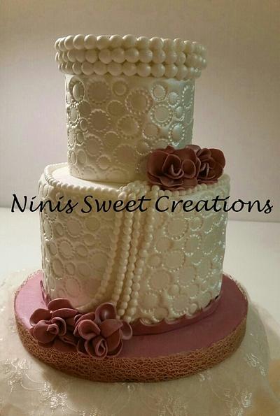 Embossed Cake - Cake by Maria