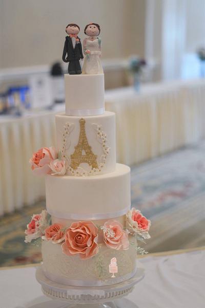 International Wedding cake  - Cake by Edible Sugar Art