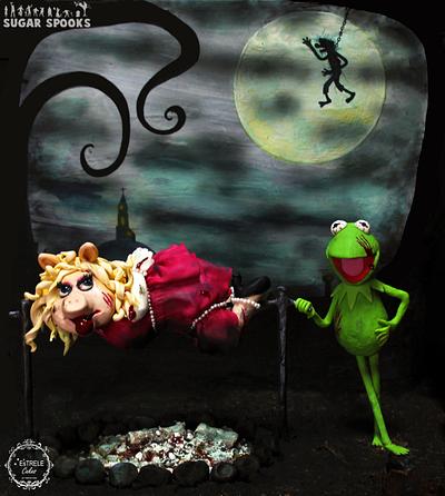 Kermit's Revenge for Sugar Spooks - Cake by Estrele Cakes 