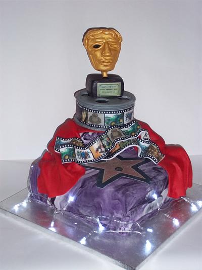 Bafta and Hollywood Walk of Fame! - Cake by femmebrulee