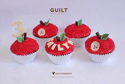Apple Cupcakes - Cake by Guilt Desserts