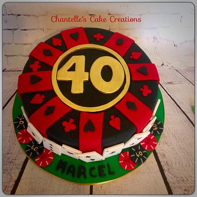Casino royal - Cake by Chantelle's Cake Creations