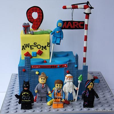 Lego Movie - Cake by Jo Finlayson (Jo Takes the Cake)