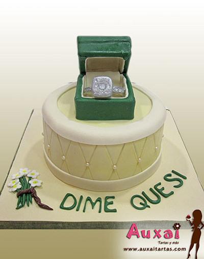Engagement cake - Cake by Auxai Tartas